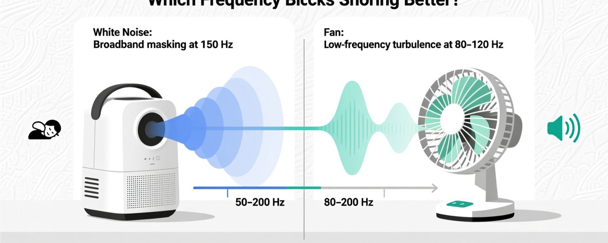 White Noise Machine vs Fan for Sleep: Which Is Better?